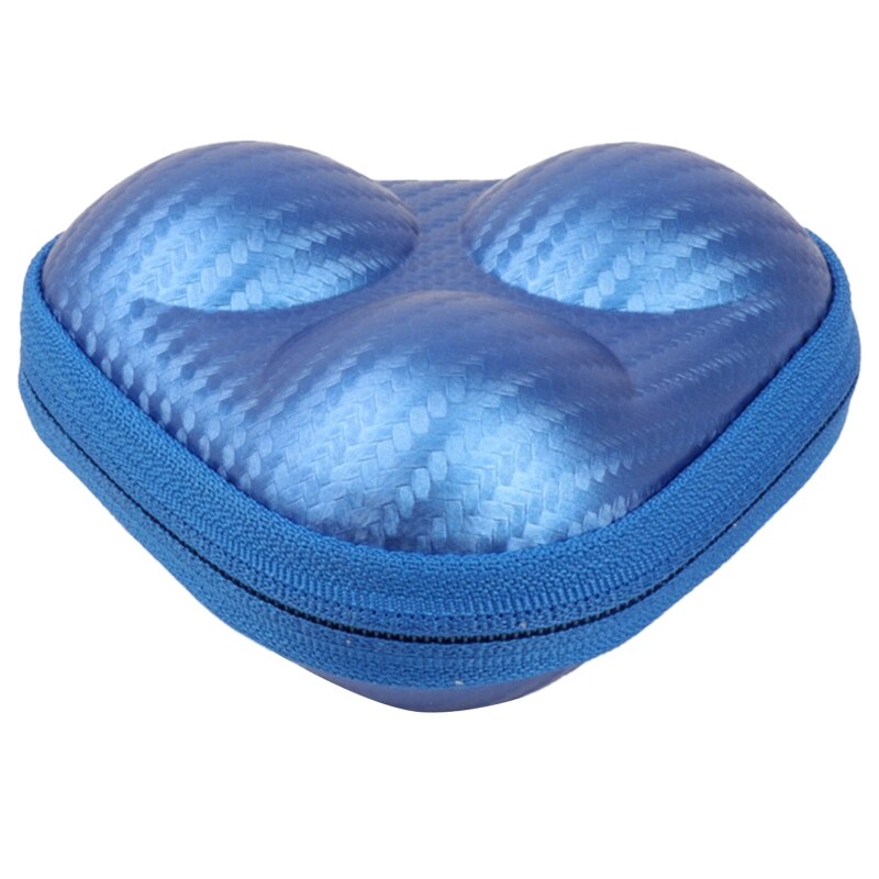 Trendy PU Leather 3 Ping-pong Balls Storage Box Table Tennis Box Storage Case Waterproof for Sport Training Accessories