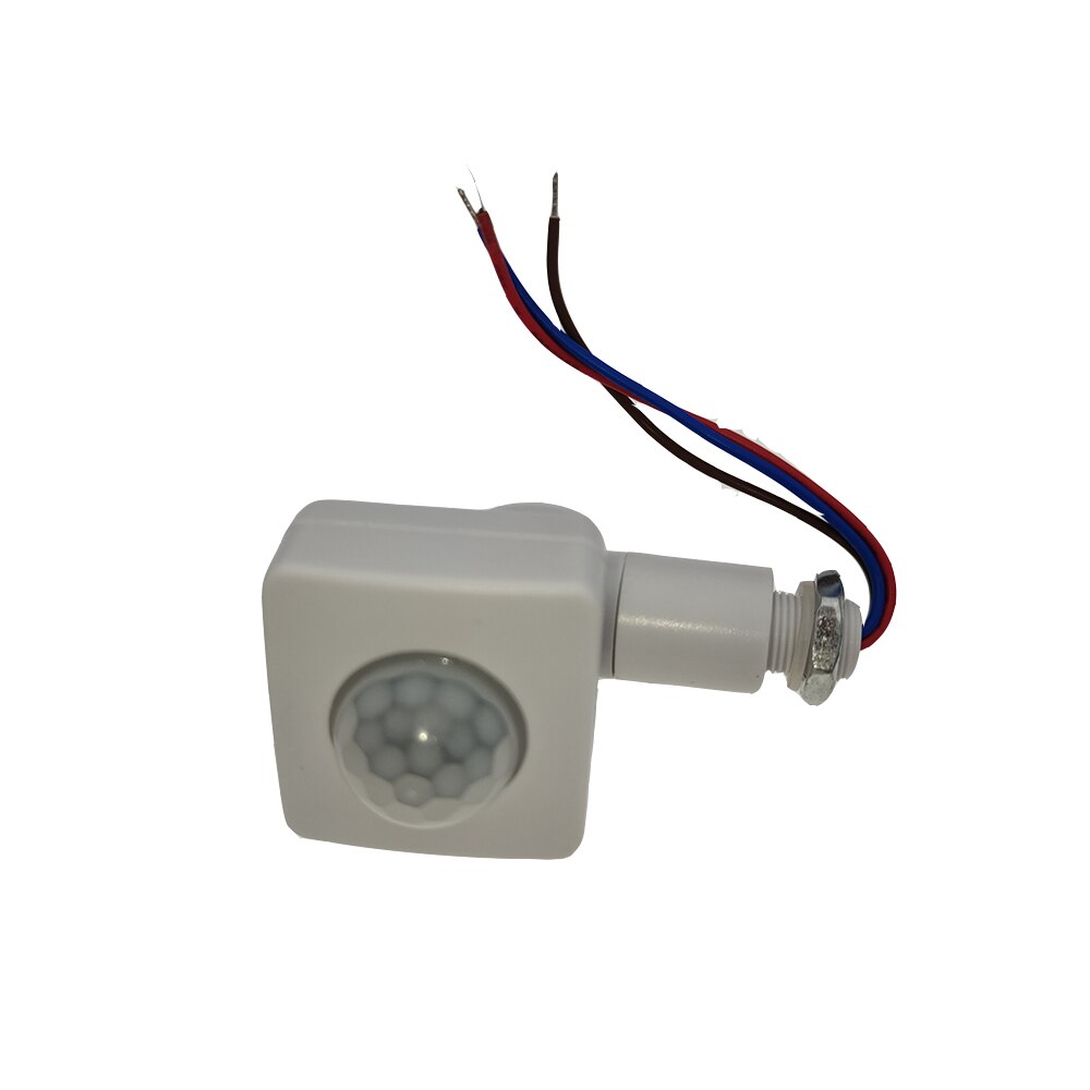 Ultrathin LED Flood Light PIR Motion Sensor Detector Waterproof Outdoor 85-265V IP65 Motion Sensor Adjustable PIR Switch 10/12mm