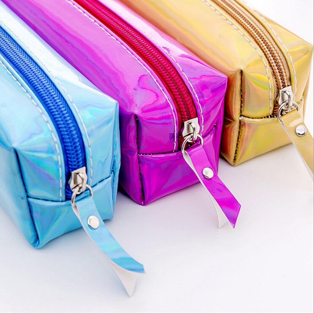 School Supplies Stationery Storage Bag Pen Pencilcase Lightweight Cosmetic Travel Makeup Bags Large Capacity storage Holder