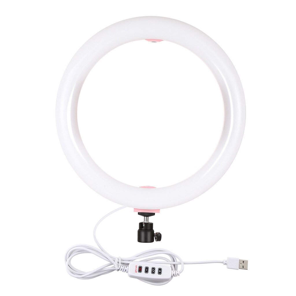 Ring Light 10.2 Inch Dimmable RGB Ring Light with Phone Clamp and Remote for Makeup Video Camera Accessories Fiber Camera: A