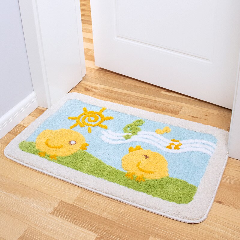 Zachte, zachte badmat, badkamer deurmat, decoratie, absorberende, antislip badmat, badmat, deurmat: 03 / 4060cm