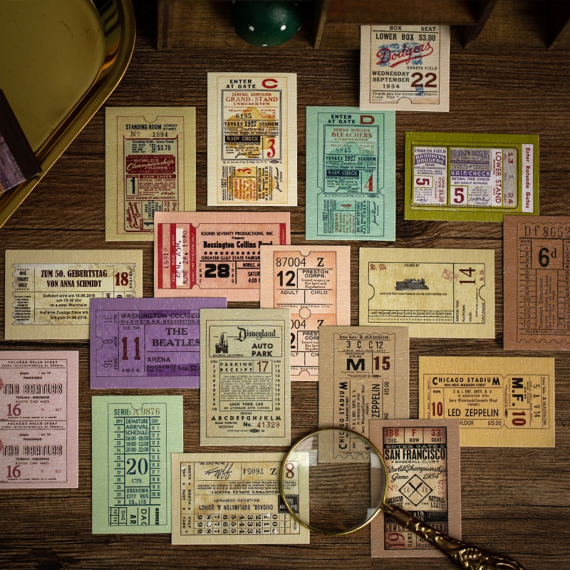 Vanyi 12 designs samling år bokstav fyrkantig diy hangtag scrapbooking/korttillverkning/journalföringsprojekt med hålkort