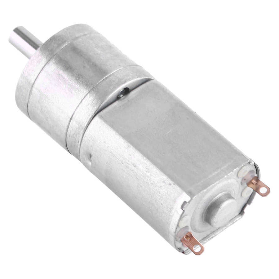 DC 12V Gear Motor High Electric Gear Reduction Motor 15~200RPM Outer Diameter 20MM Full Metal Reduction DC Gear Motors