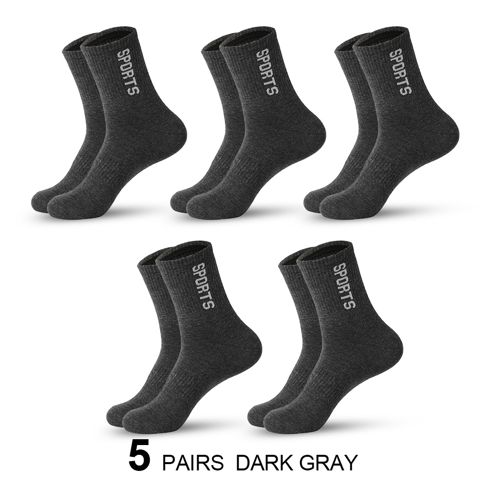 5 paar lente zomer winter heren sportsokken vrije tijd zweetabsorberend comfortabele dunne ademende sokken heren basketbal meias: Groen rood