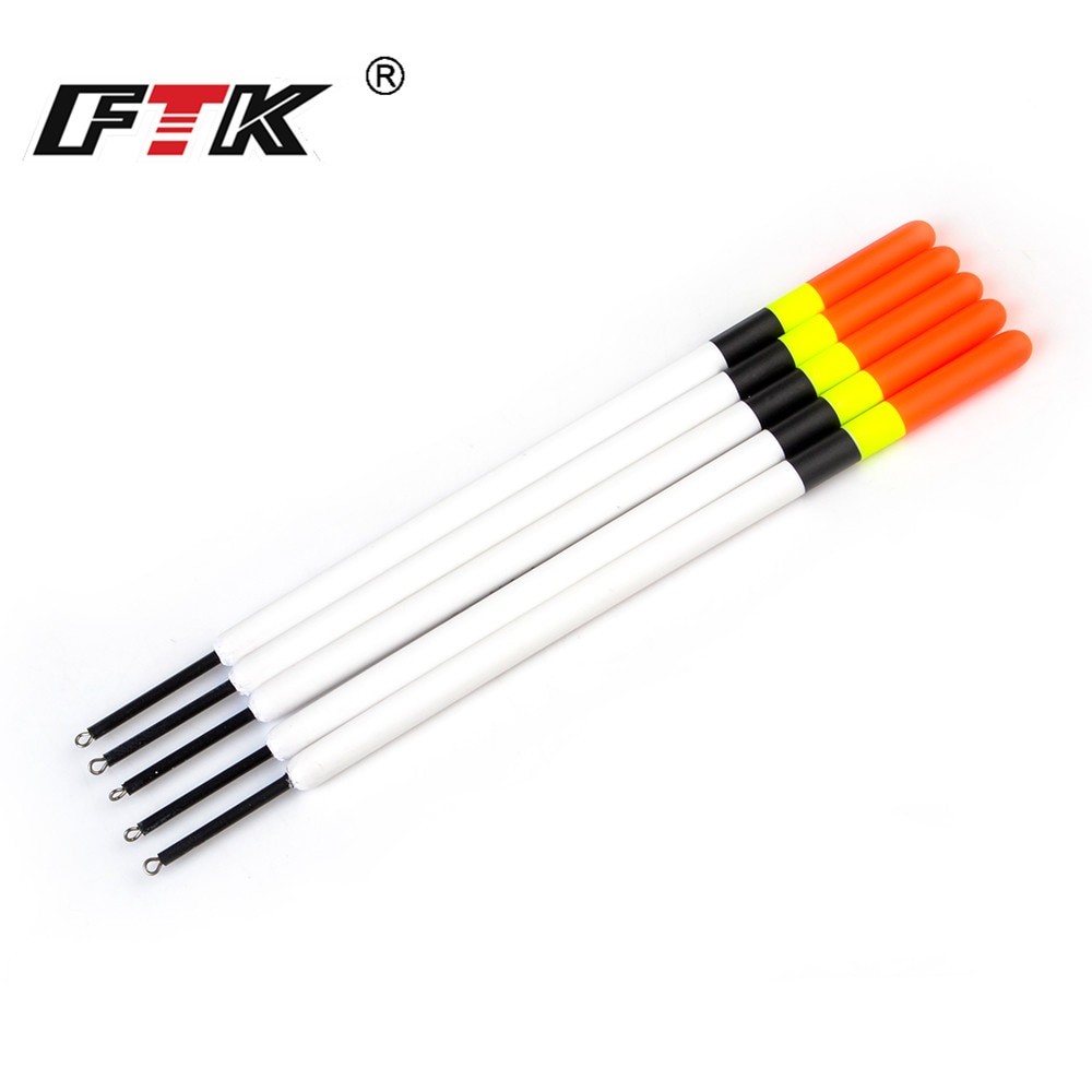 FTK 5pcs/pack Barguzinsky Fir Float 1g,2g,3g Length 16cm-20cm Fishing Float Vertical Buoy Float Fishing Tackle For Carp Fishing