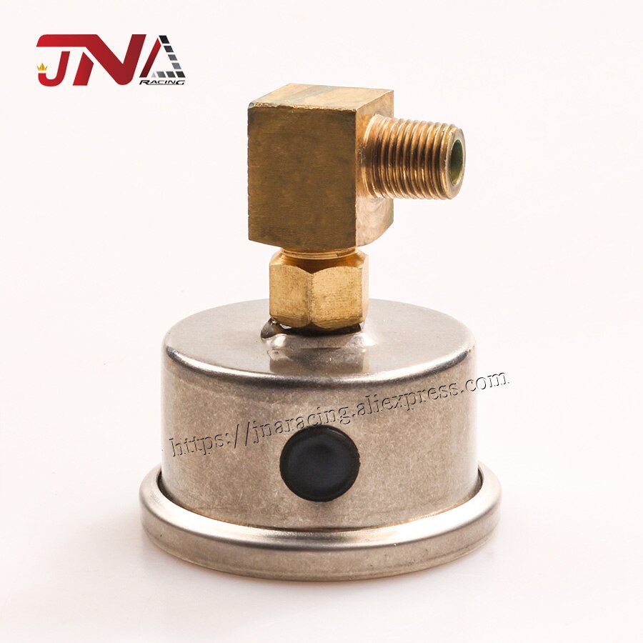 Universal Oil Pressure Gauge Liquid Filled Gauge Aluminum Fuel Pressure Gauge
