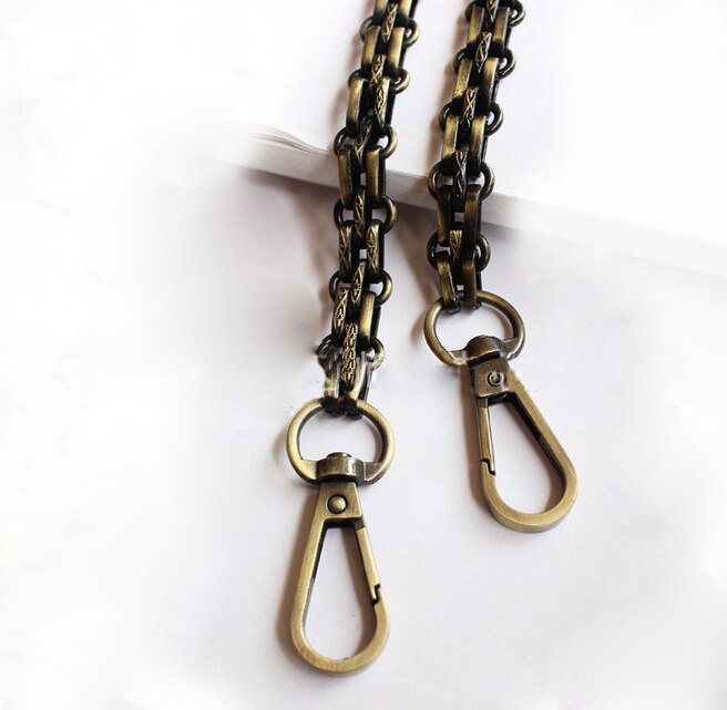 40-160 cm metalen portemonnee ketting stalen tas ketting brede schouderriem voor handtas handvat gesp accessoires 5 kleuren