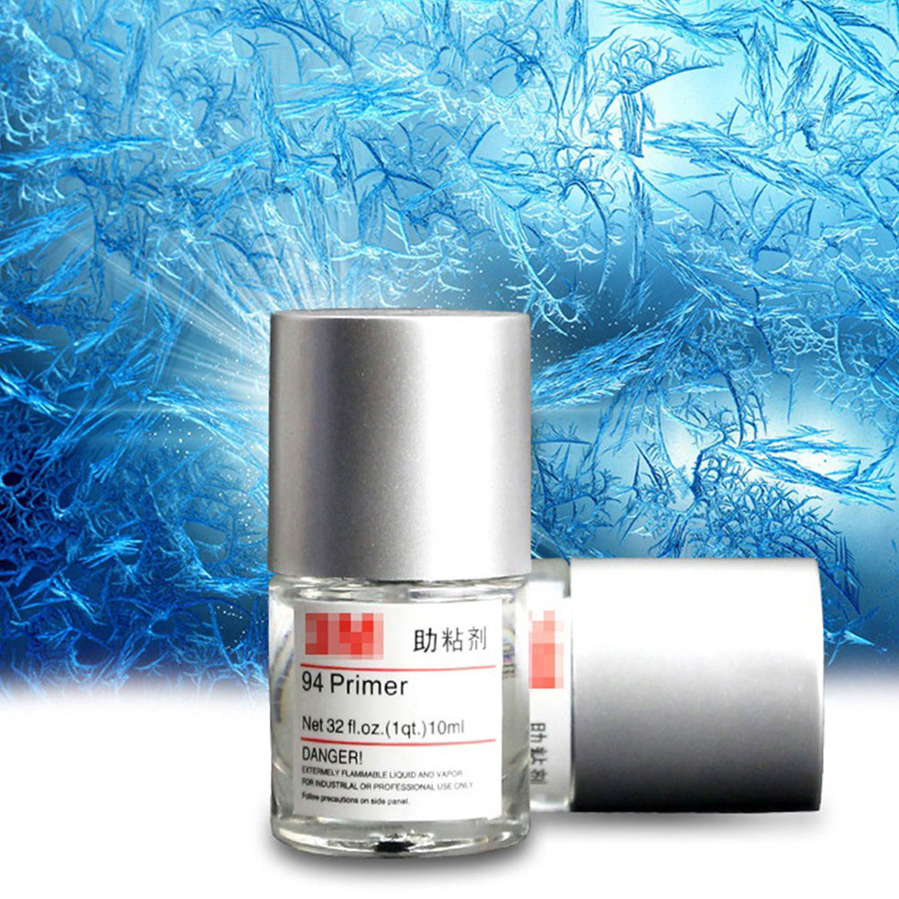 5 Bottles 10ml Adhesion Promoter Automotive Strong Bonding Solution Glue Tape Primer Multi Purpose Plastic Metal Glass Rubber