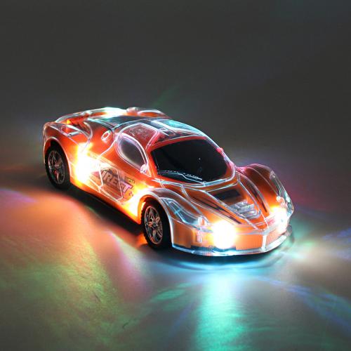 1/24 RC Racewagen Speelgoed Hoge Snelheid Afstandsbediening Simulatie Model 3D Licht RC Elektrische Speelgoed Voor Kinderen verjaardag Vrolijk chritmas: Geel