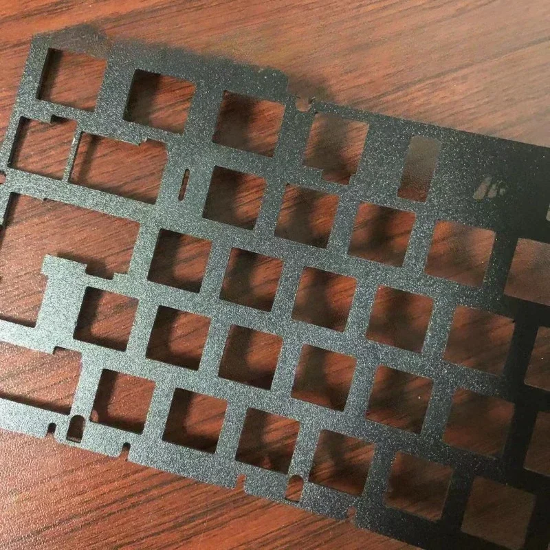 Lucky 65 Płytka pozycjonująca do klawiatury mechanicznej Tri-mode Fr4 Pom PC PP Metalowa płytka z włókna węglowego Niestandardowe akcesoria do klawiatury: 40X30 CM / COFFEE