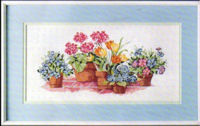 Counted Cross-Stitch Kit On Plastic Canvas With Cardinal - View #8