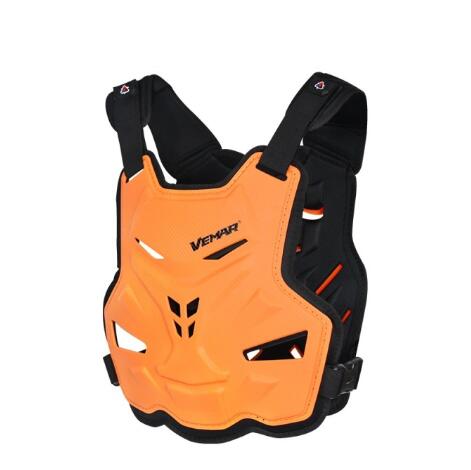 Body Armor Vemar BMX Race Back Chest Pad Motocross Dirtbike Pad Guard Protector Enduro Men Motorcycle Guards Protection Adult: Orange