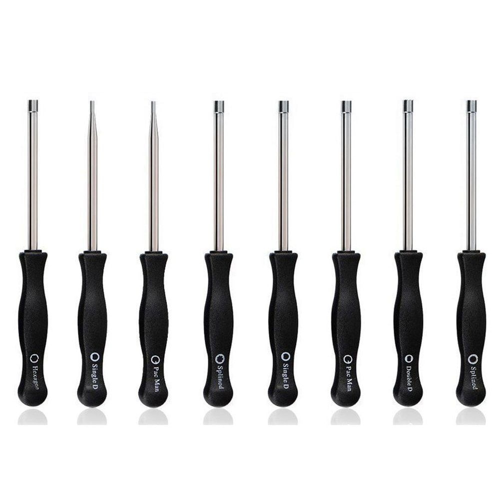 8pcs Screwdriver Carburetor Adjustment Tool Single D Double D Hexagon Hex Socket Kit Set for most 2cycle carburetor