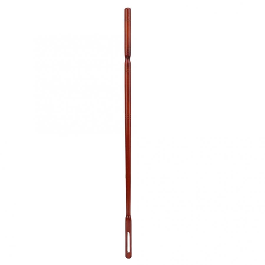 Madeira de bordo flauta vara de limpeza succinite cor flauta manutenção acessório flauta ferramenta 36.2x0.96 cm