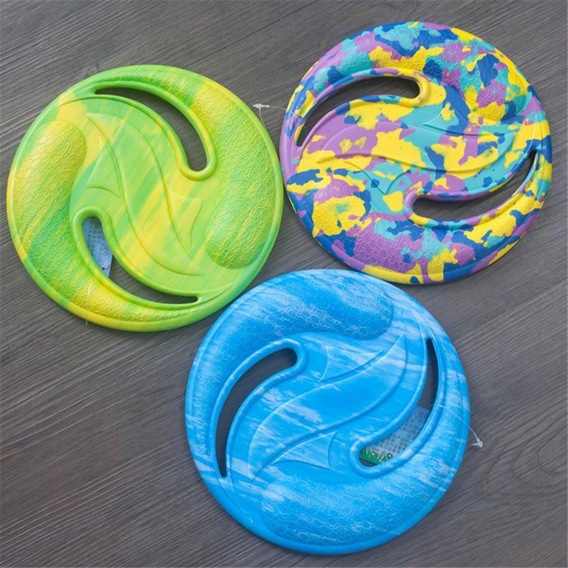 1pc EVA Foam Flying Disc Educational Flying Plate Outdoor Supplies Kid Park Play Toy Boomerang Toys Sports Training Disk