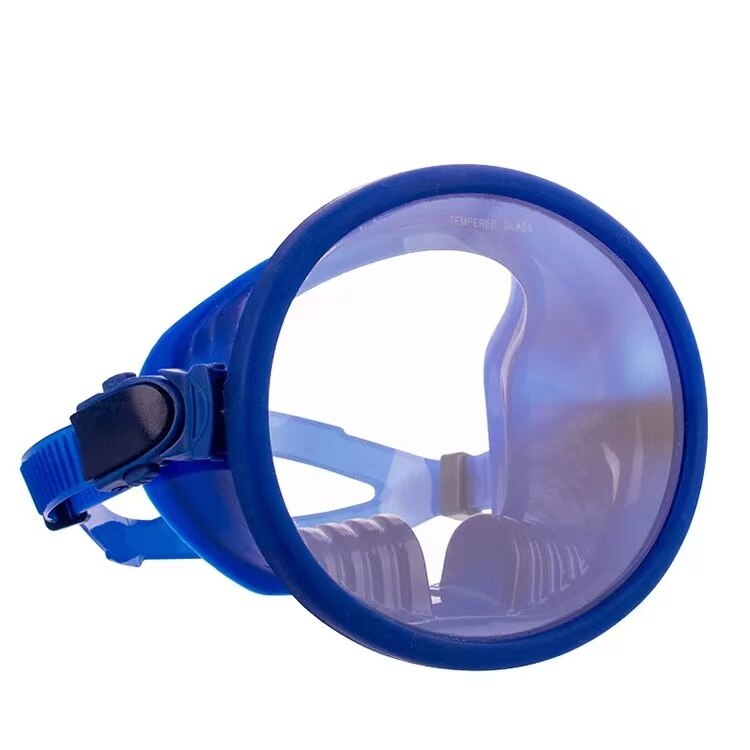TaoBo Snorkeling Mask Snorkel Tube Set Diving Mask Underwater Scuba Swimming Glasses HD Non-polarized Diving Goggles Swimming: Royal Blue