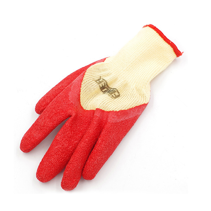 1 paire de gants de travail en Latex de Nylon utiles Anti-coupure et antidérapant