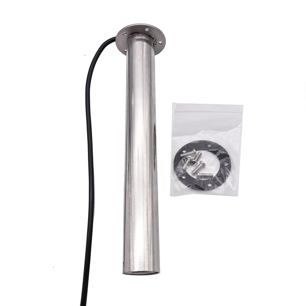 Stainless steel Sewage Level Gauge Sensor 150~600mm fit 0-190ohm Holding Tank Level Gauge meter 7 Colors Backlight