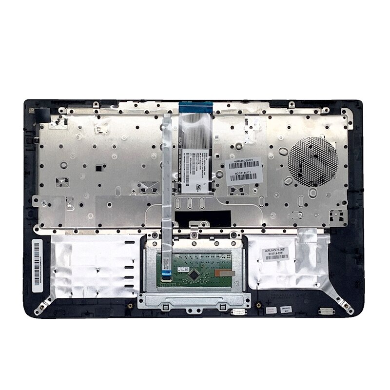 Uk/Us Keyboard Laptop Hoofdletters Palmrest Met Touchpad Voor Hp Pavilion X360 13-S 13-S020NR 13-S000 P/N 809829-001