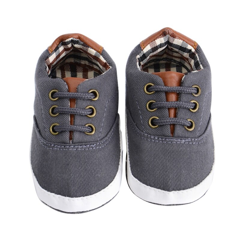 Summer Baby Shoes Newborn Baby Girl Boys Causal Bow Anti-slip Shoes Plaid Patchwork Soft Sole Sneakers Prewalker 0-18M: DH / 0-6 Months