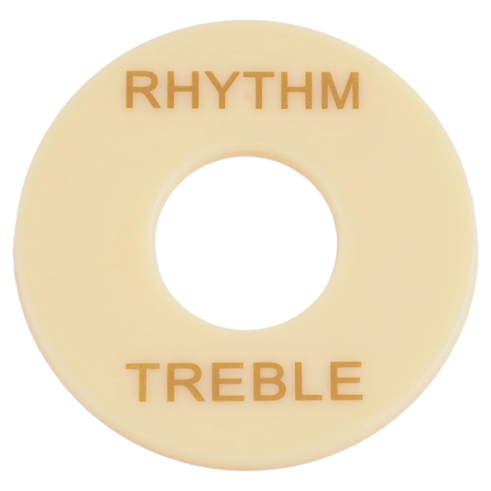 Ritme/Treble Keuzeschakelaar Ring Voor Gibson Les Paul Gitaar Drie-speed Schakelaar Guard Plaat Pad Ring Selector kleuren: YELLOW