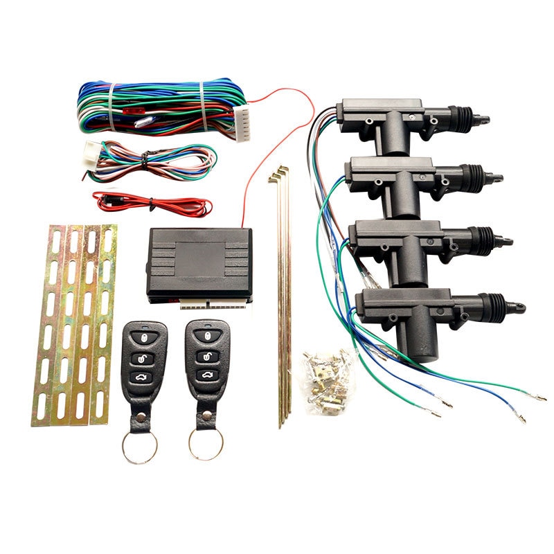Auto Afstandsbediening Centrale Vergrendeling Keyless Entry Met Motor System Auto Deur Vergrendeling Acc Detectie 12V Universele Anti-Diefstal