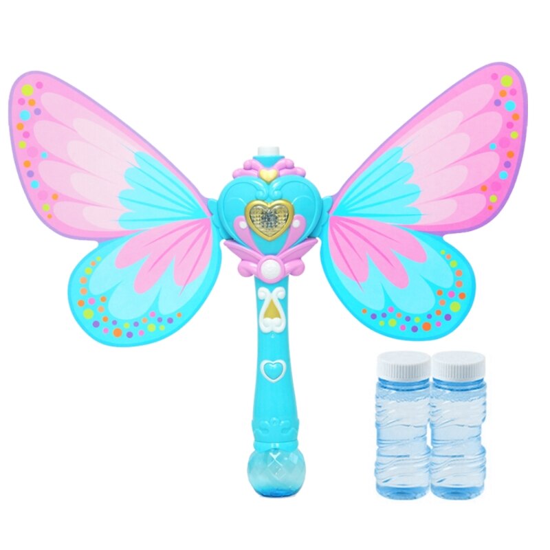 Automatische Fairy Magic Bubble Wand Elektrische Bubble Machine Kinderen Bubble P31C: BL