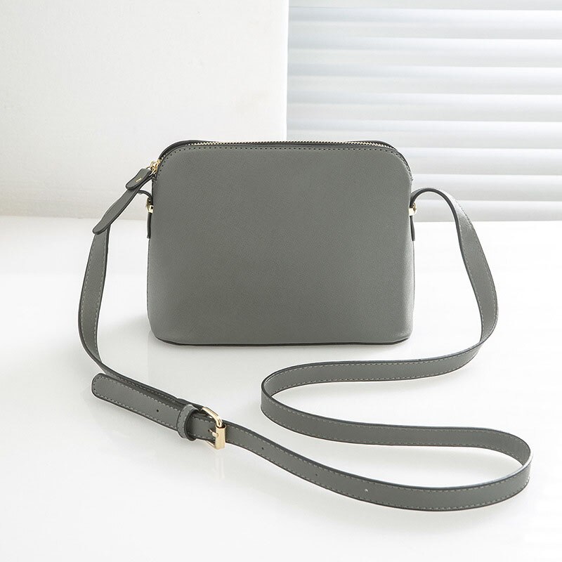 Borse a tracolla Crossbody Messenger New Vintage Pu Leather Women Ladies Girls borse moda tasca interna a fessura: green