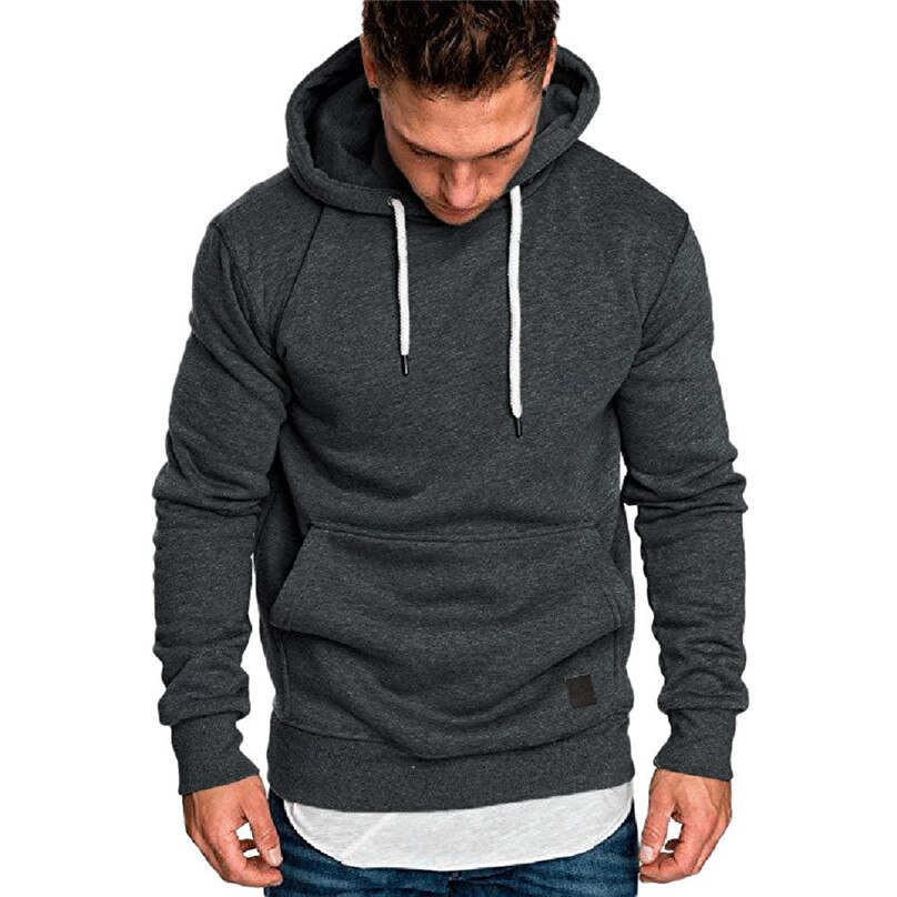 Nuevas sudaderas con capucha para Hombre Sudaderas de manga larga Otoño Invierno Casual Sudadera con capucha Top blusa chándales sudaderas con capucha para hombres y 3s11