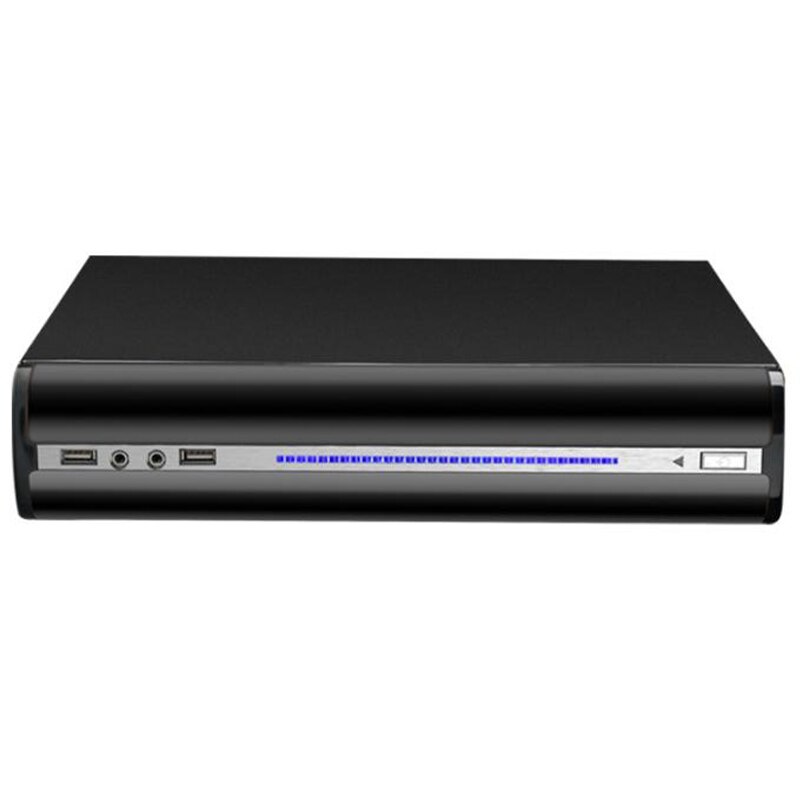 2007C Vertical Mini ITX Case Small Micro-Atx Case Cabinet with Power Supply US Plug Computer Accessories: Default Title