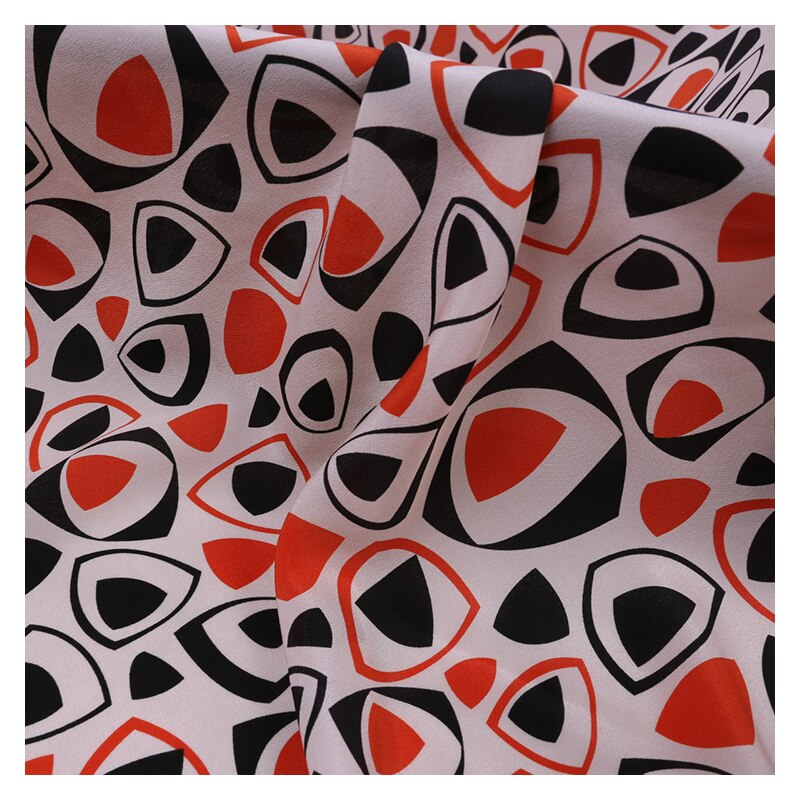 100% mulberry silk crepe de chine fabric cloth per meter 16mm 114 cm wide summer shirt dress fabric silk cloth