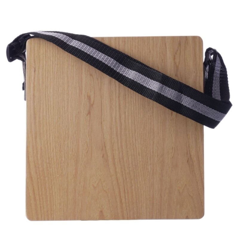 Resande trä cajon låda trumma bärbar hand trumma slagverk instrument med snodd trä musikinstrument