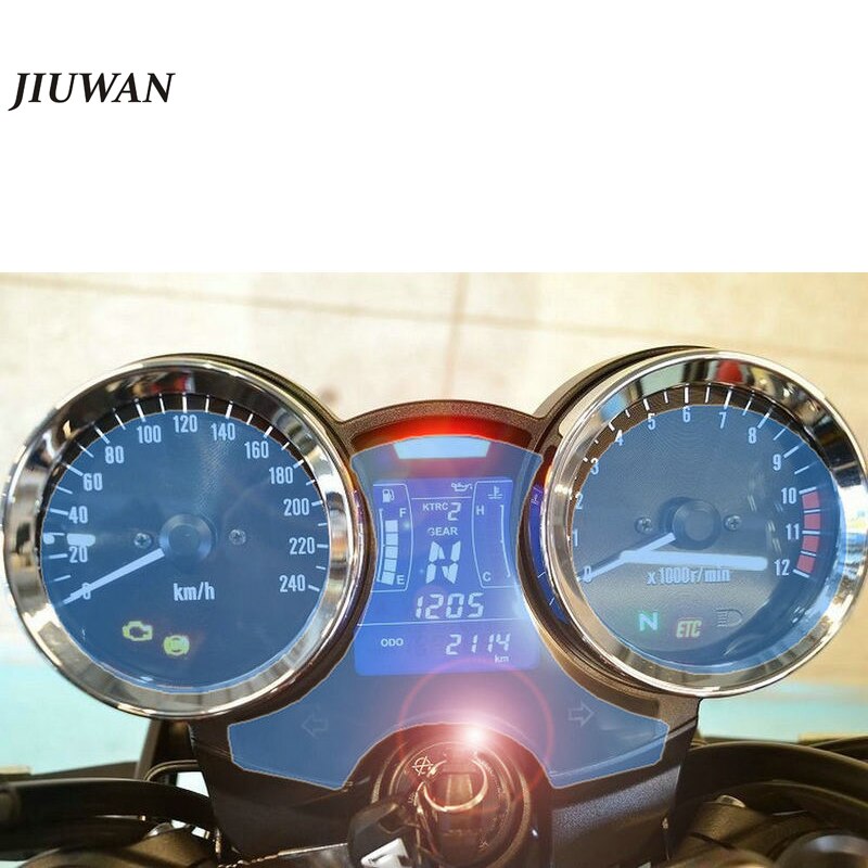 1 Pcs Motorfiets Snelheidsmeter Kilometerteller Instrumenten Beschermende Film Explosieveilige Membraan Fit Voor Kawasaki Z900RS