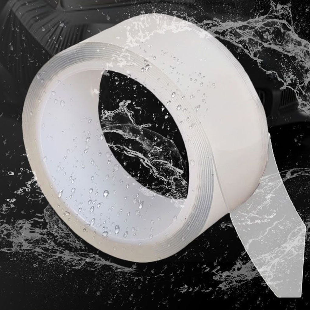 Kuchnia wodoodporna pleśni silne samoprzylepne przezroczysta taśma taśma łazienka luki taśmój samoprzylepne wody w basenie uszczelnienie