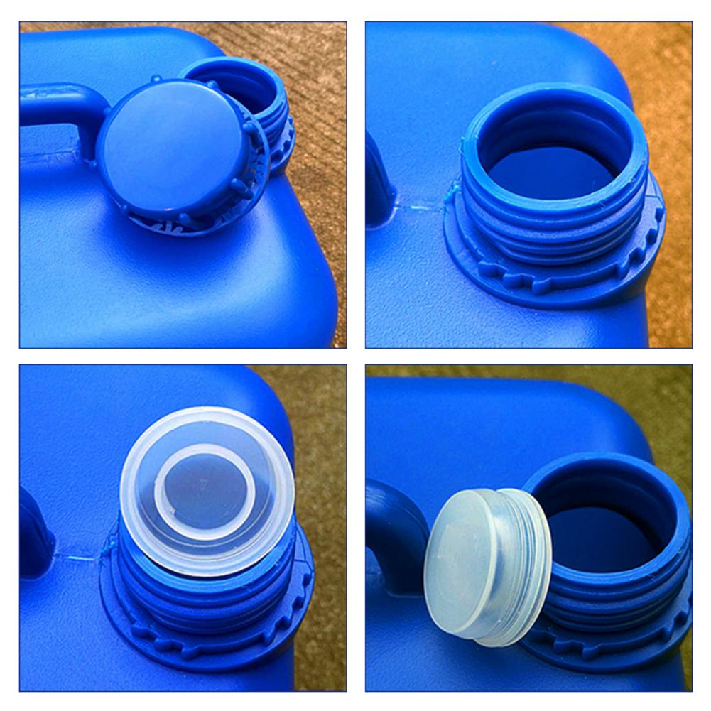 5L/10L bidon de carburant en plastique réservoir d'essence résistant à l'usure poignée de récipient de carburant de gaz épaissi seau à essence jerrycan