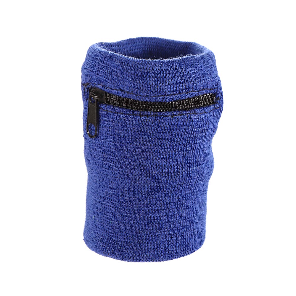 Säker för gym handledsplånbok andningsbart svettband handskydd armbandsväska handledsväska med dragkedja löpararmband handledsväska: Grön