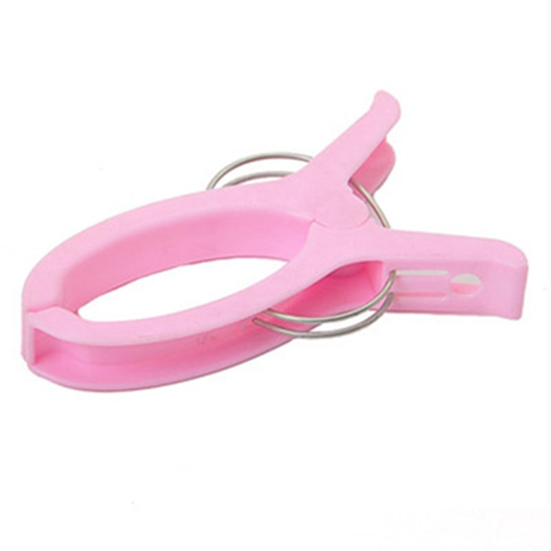 Plastic Kleur Wasknijpers Strandlaken Klem Wasserij Wasknijpers Grote Maat Droogrekken Opwaaiveer Organisatie: pink