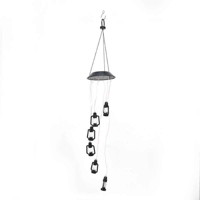 LED Farbwechsel Solar- Windspiele Solar- Windspiele Licht Empfindliche Reaktion für Garten für Innenhöfen