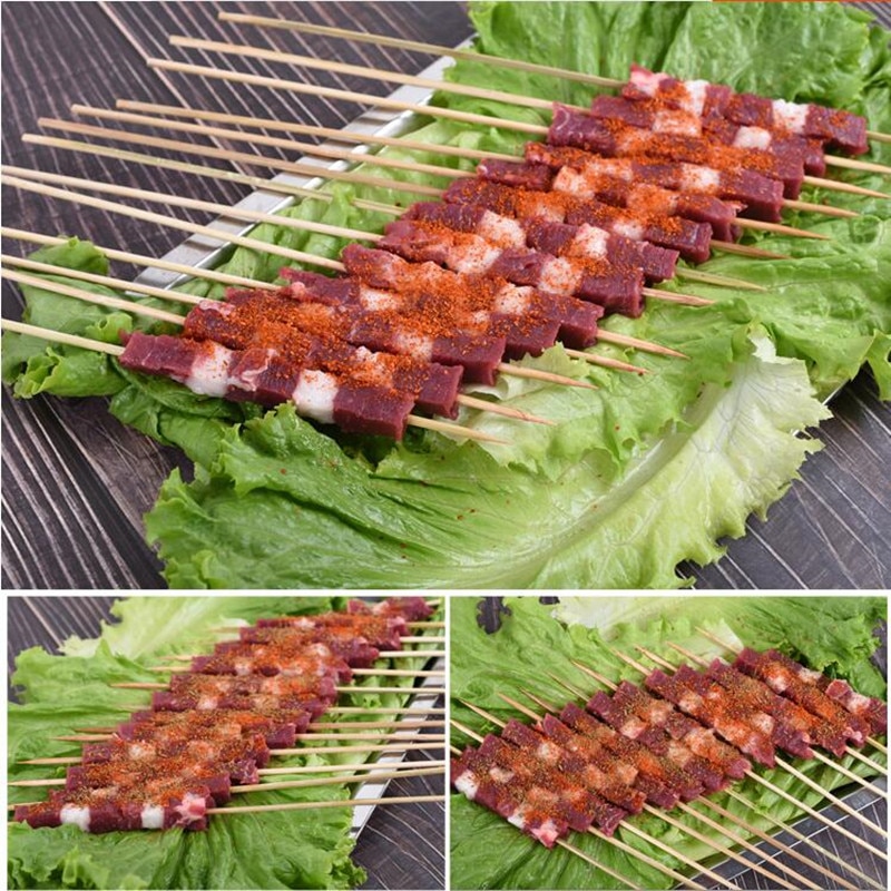 Food Grade Manual Beef Mutton String Device Automatic Stringing Machine Barbecue Skewer For BBQ Making Machine