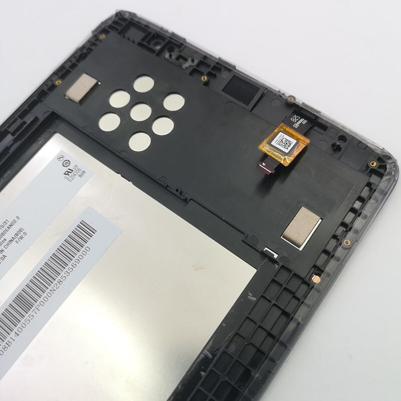 Wyświetlacz LCD z ekranem dotykowym Digitizer pełny montaż z ramą 8 &#39;&#39;dla Lenovo IdeaTab A8-50 A5500 A5500F A5500-H A5500-HV