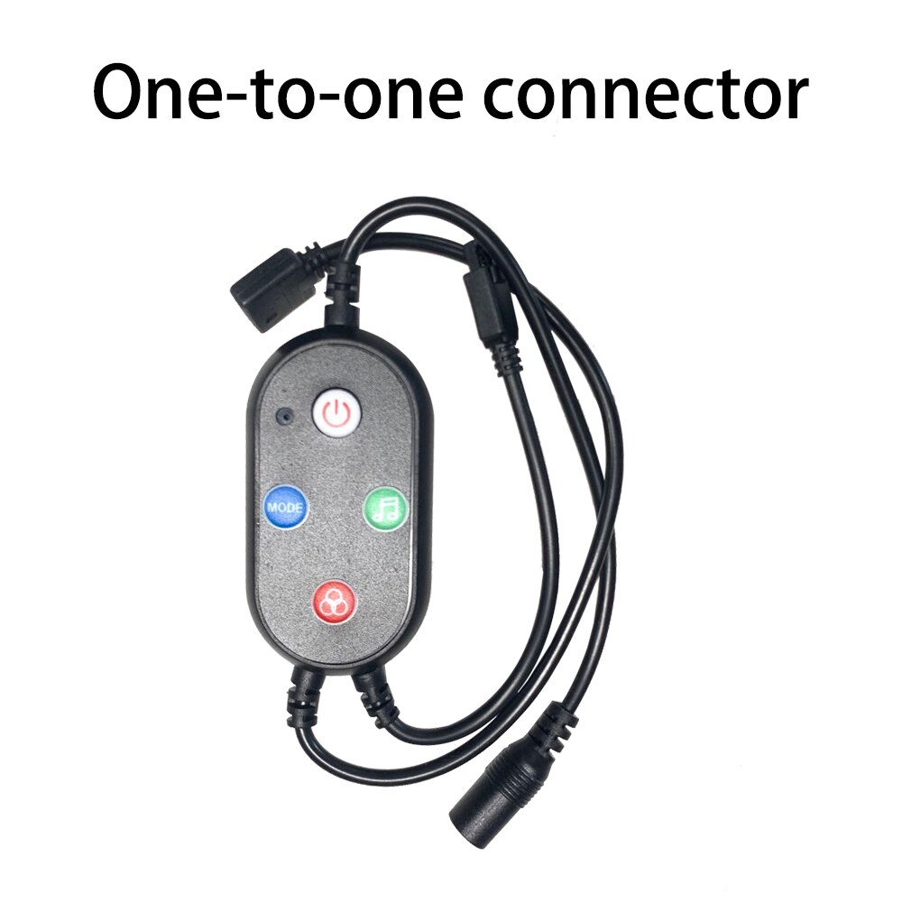 DC 12V RGB LED strip mini controller dimmer Bluetooth 40 key remote control Led Controller for 5050 Led Strips room lights decor