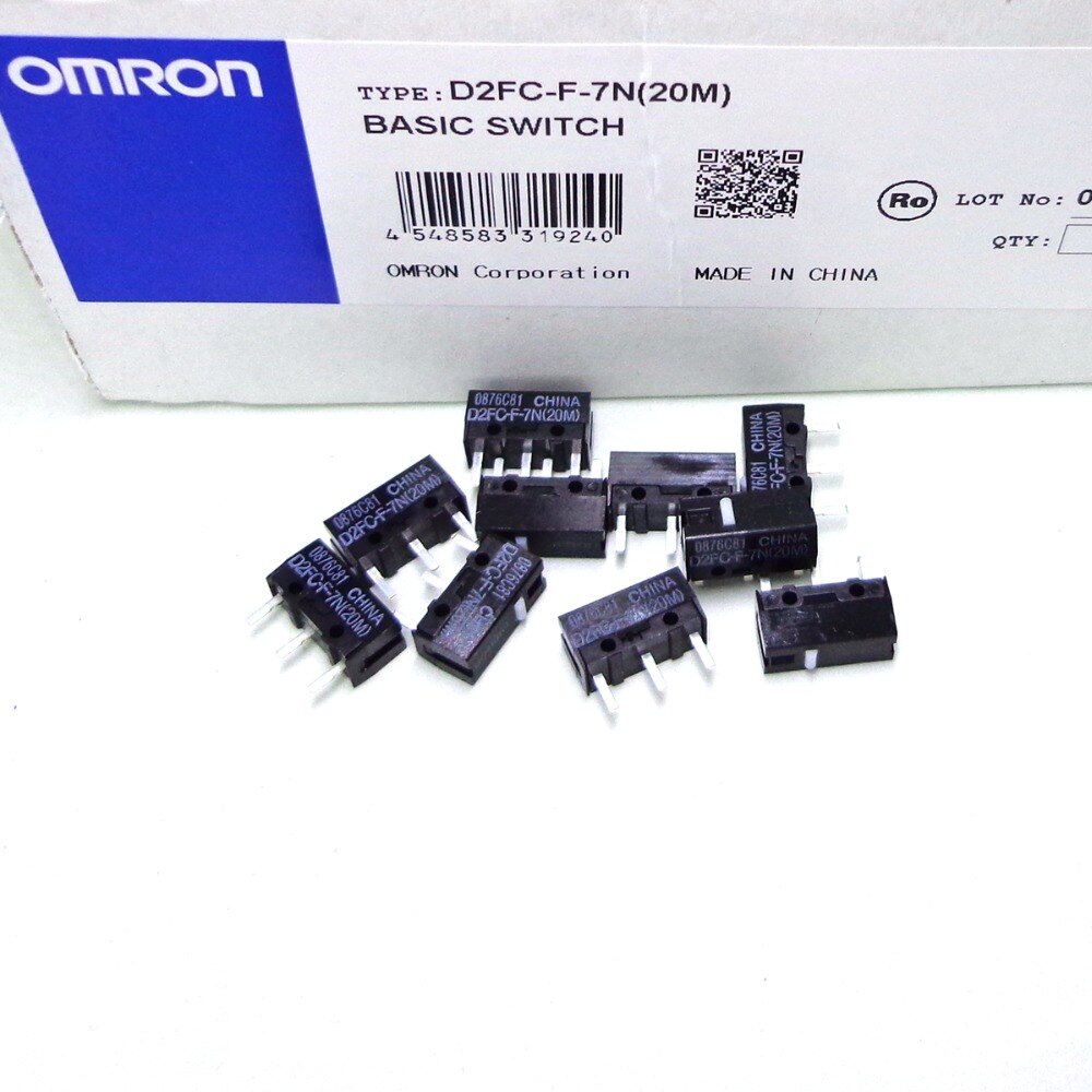 50 kpl omron hiiren mikrokytkin  d2fc- f -7n 10m 20m /  d2fc- f-k (50m)  -rz  d2f-01f - l  d2f -01fl -01f- t  d2f- f -3-7 d2ls-21 dg2 dg4 t85