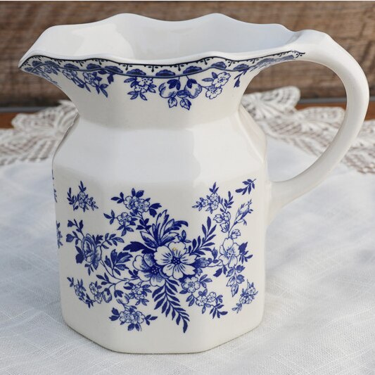 Juego de tazas de té con flores porcelana China taza de café Royal Bone China taza de té Vintage platillo con bandeja Copos copa de verano AC50BD