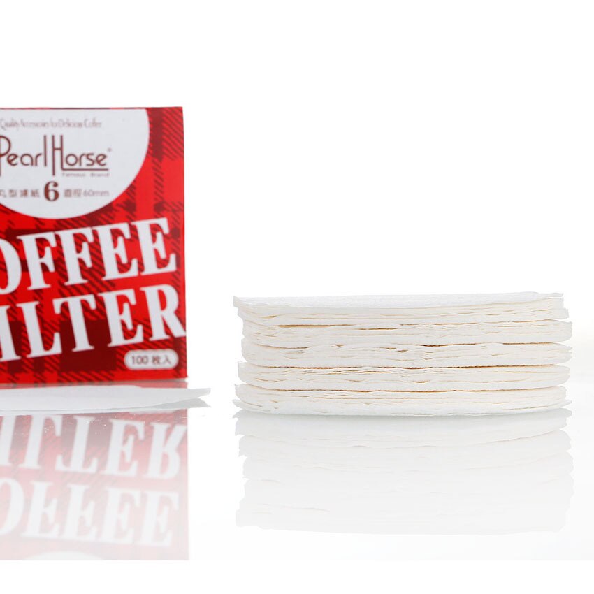 100pcs Coffee Filter Paper Replacement Filters for Aeropress Coffee Maker Dripper Moka Mocha Pot Cold Brew Filter Paper 6cm/9cm