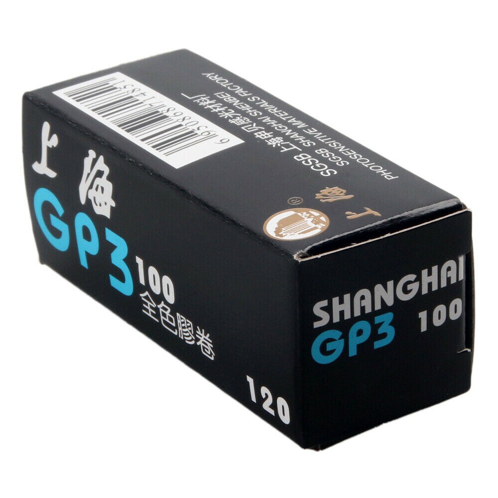 6pcs/lot Shanghai GP3 120 Black &amp; White B&amp;W B/W ISO 100 Roll Pan Film Negative 02