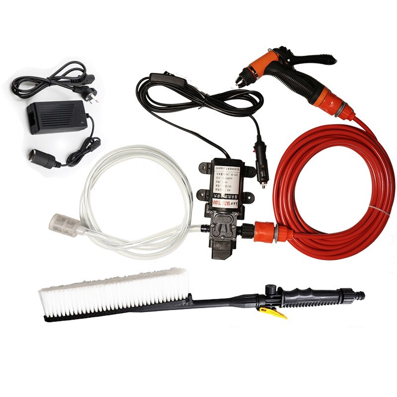 Car washing machine high pressure portable multifunctional household electric car washing machine automatic mini: Configuration 4