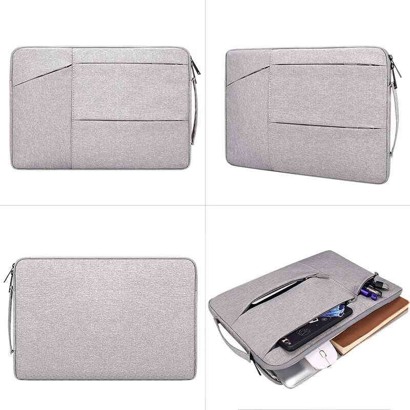 Saco do portátil 13 para macbook ar pro retina 13.3 14 15 15.6 16 polegada luva do portátil caso pc tablet caso capa para xiaomi ar hp dell