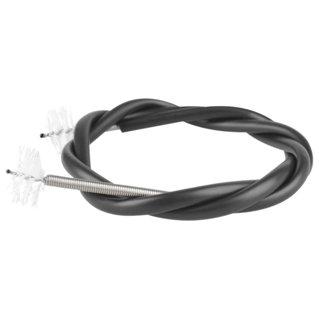 Practical Metal Rubber Trumpet Trombone Cleaning Brush Black 1073mm/42.24inch