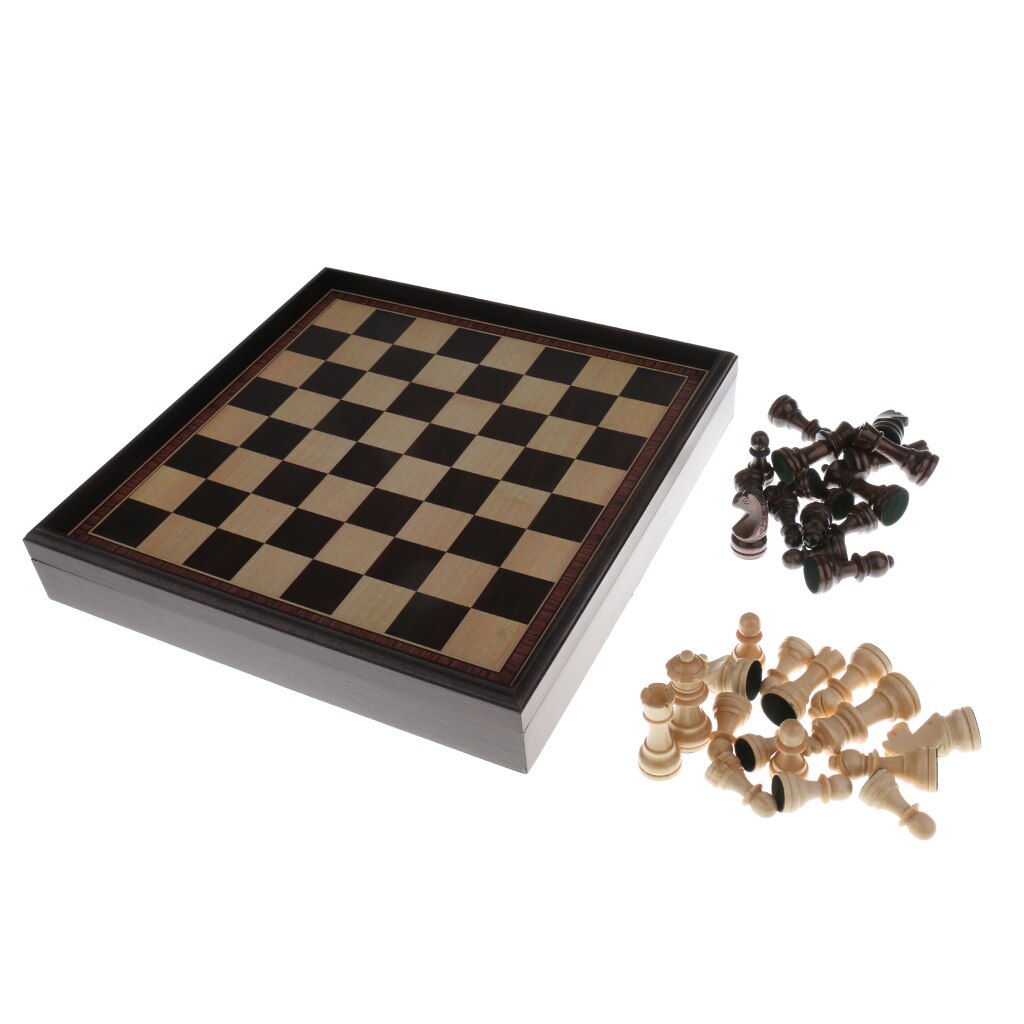 3 in 1 Chess Set Chess Pieces Folding Board Games Kids
