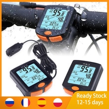 MTB Bicycle Speedometer Bike Odometer Cycling Multi Function Waterproof Bike Computer 4 Line Display With Backlight